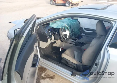 2013 Honda Civic Ex z USA, uszkodzony, nr VIN 2HGFG3B86DH512259